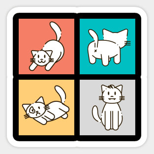 Funny Cats lovers Memes Sticker